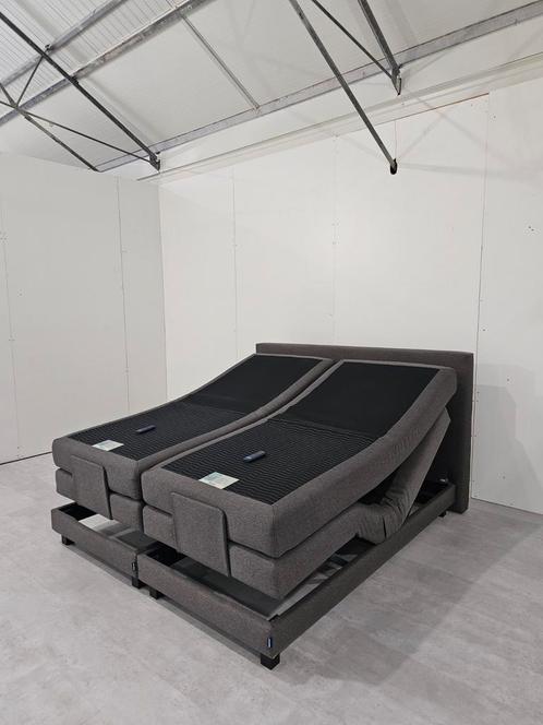 Karlsson Elektrisch Boxspring 160x200, Huis en Inrichting, Slaapkamer | Boxsprings, Zo goed als nieuw, 160 cm, 200 cm, Tweepersoons