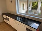 Aanrechtblad graniet, Huis en Inrichting, Keuken | Keukenelementen, Ophalen, Gebruikt, Grijs, 200 cm of meer