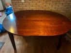 Tafel ovaal 155x120x77 van massief kersenhout!, Huis en Inrichting, Tafels | Eettafels, Klassiek, Ophalen of Verzenden, Kersenhout
