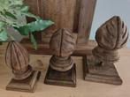 Set van 3 houten ornamenten / pinakeltjes, Ophalen of Verzenden, Doefke, Doefke, Nieuw