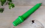 Vintage kaars - fel groen - felgroen, Overige materialen, Ophalen of Verzenden, Kaars, Minder dan 25 cm