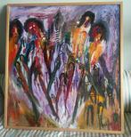 Bawanang Ceremony 1999 - Diah Yulianti (Indonesië), Antiek en Kunst, Kunst | Schilderijen | Klassiek, Ophalen