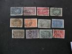 Duitse Rijk serie 246-257 Gestempeld,( aanbieding ), Ophalen of Verzenden, Overige periodes, Gestempeld