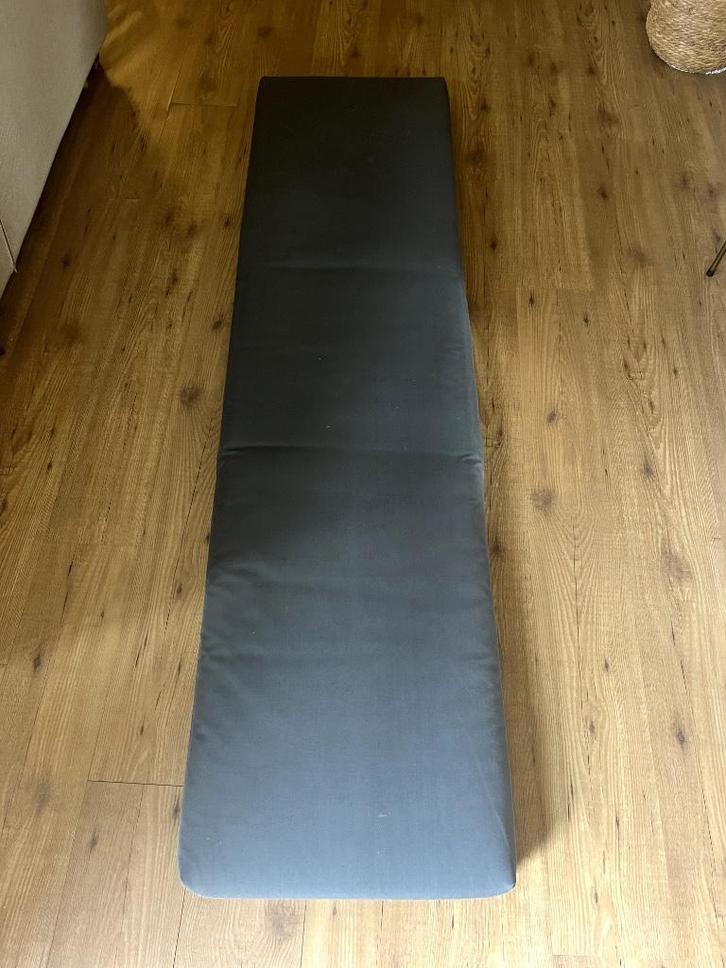 Tuinkussens hoekbank grijs, Tuin en Terras, Tuinmeubel-accessoires, Gebruikt, Ophalen