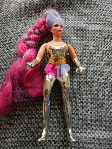 Vintage 1980s She-ra Entrapta Figure Doll Princess of Power beschikbaar voor biedingen