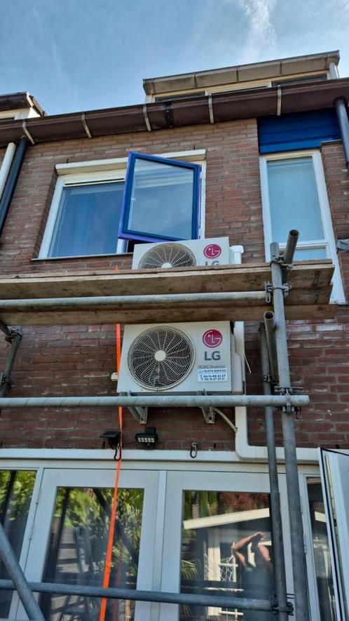 Steiger - Gevelsteiger - Gebruikt - 3 tot 7 meter, Doe-het-zelf en Verbouw, Steigers, Gebruikt, Gevelsteiger, 5 meter of hoger
