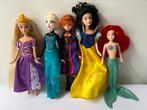 Disney prinses barbies Ariel Elsa Anna Rapunzel, Kinderen en Baby's, Speelgoed | Poppen, Ophalen of Verzenden, Zo goed als nieuw