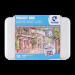 Van Gogh Aquarelpocket, 12 halve napjes + 3 gratis!, Waterverf, Royal Talens, Nieuw, Sophialaan 46, 7311 PD Apeldoorn