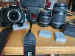 Canon eos 500d met efs 18-55 en ef-s55-250mm lens, Audio, Tv en Foto, Fotocamera's Digitaal, Ophalen, Zo goed als nieuw, Canon