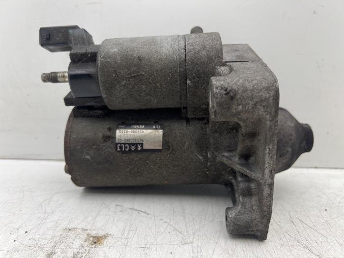 Startmotor van een Peugeot 208, Auto-onderdelen, Motor en Toebehoren, Peugeot, Gebruikt, 3 maanden garantie, Ophalen of Verzenden