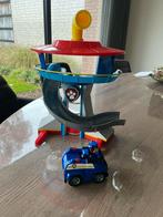 Paw Patrol Uitkijktoren met Chase auto, Kinderen en Baby's, Speelgoed | Actiefiguren, Ophalen, Zo goed als nieuw