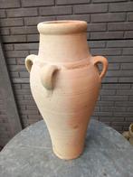 Terracotta kruin/vaas 60 cm hoog, Tuin en Terras, Bloempotten, Ophalen, Zo goed als nieuw, Rond