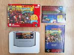 Donkey Kong Country 2 complete in box (CIB) voor de SNES, 2 spelers, Eén computer, Ophalen of Verzenden, Zo goed als nieuw