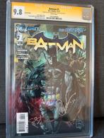 Batman new 52 #1 cgc 9,8 sciver variant signed 2x hot toys, Eén comic, Ophalen of Verzenden, Nieuw, Amerika