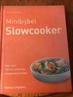 Minibijbel Slowcooker - 150+ Recepten!, Voorgerechten en Soepen, Ophalen of Verzenden, Zo goed als nieuw, Gezond koken