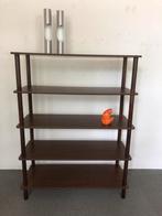 Vintage boekenkast, roomdivider, stokkenkast, Huis en Inrichting, Ophalen, Met plank(en), Gebruikt, Vintage