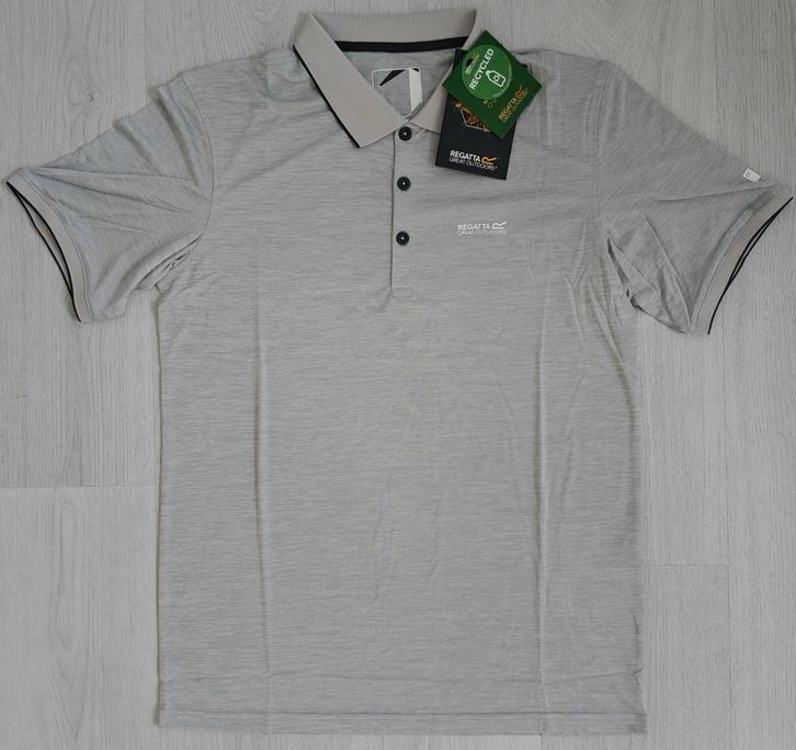 Regatta Remex II Polo Nieuw!, Kleding | Heren, Polo's, Nieuw, Maat 48/50 (M), Grijs, Ophalen of Verzenden