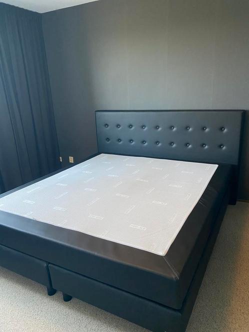 Tweepersoonsbed Infinity boxspring – 200 x 180 cm, Huis en Inrichting, Slaapkamer | Boxsprings, Zo goed als nieuw, 180 cm, Tweepersoons
