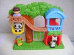 boom poppen speelhuisje met glijbaan schommel popje30lx26ho, Ophalen of Verzenden, Zo goed als nieuw, Poppenhuis