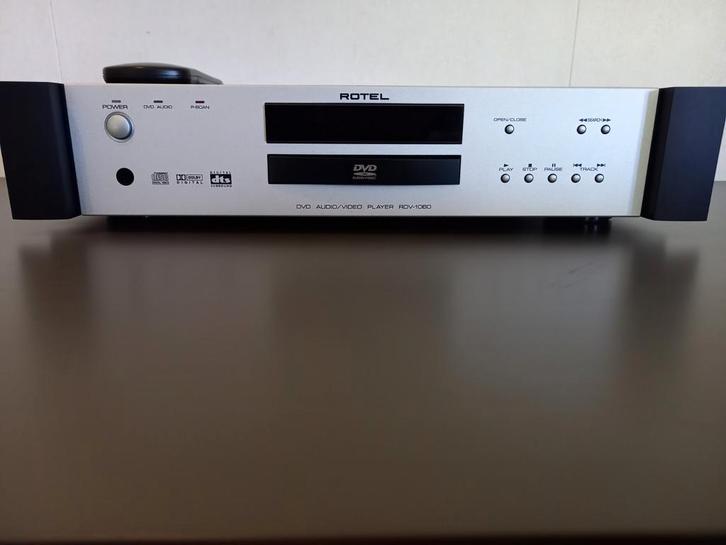 ROTEL RDV-1060 CD/DVD-PLAYER CRYSTAL DACS/OPAMPS INCL A.B., Audio, Tv en Foto, Cd-spelers, Zo goed als nieuw, Overige merken, Ophalen of Verzenden