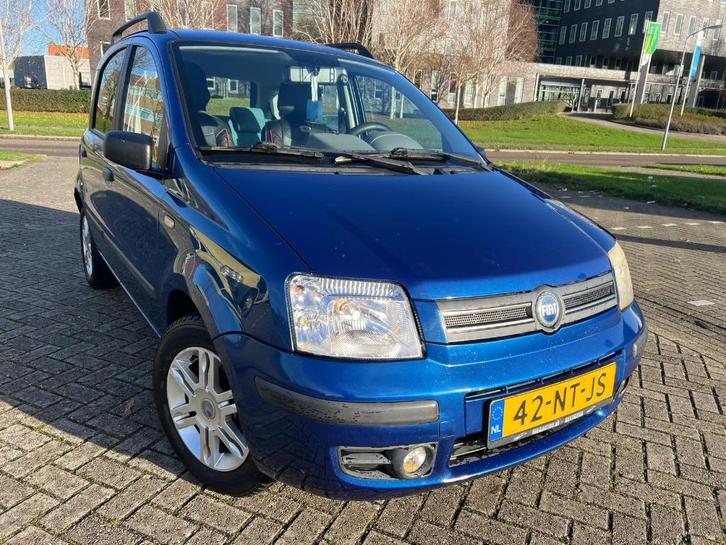 Fiat Panda 1.2 2004 Blauw Airco Nap, Auto's, Fiat, Bedrijf, Panda, Benzine, C, Hatchback, Handgeschakeld, Origineel Nederlands