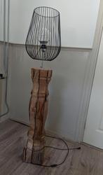 Vloerlamp drijfhout/driftwood, Huis en Inrichting, Lampen | Vloerlampen, Ophalen, Zo goed als nieuw, Metaal