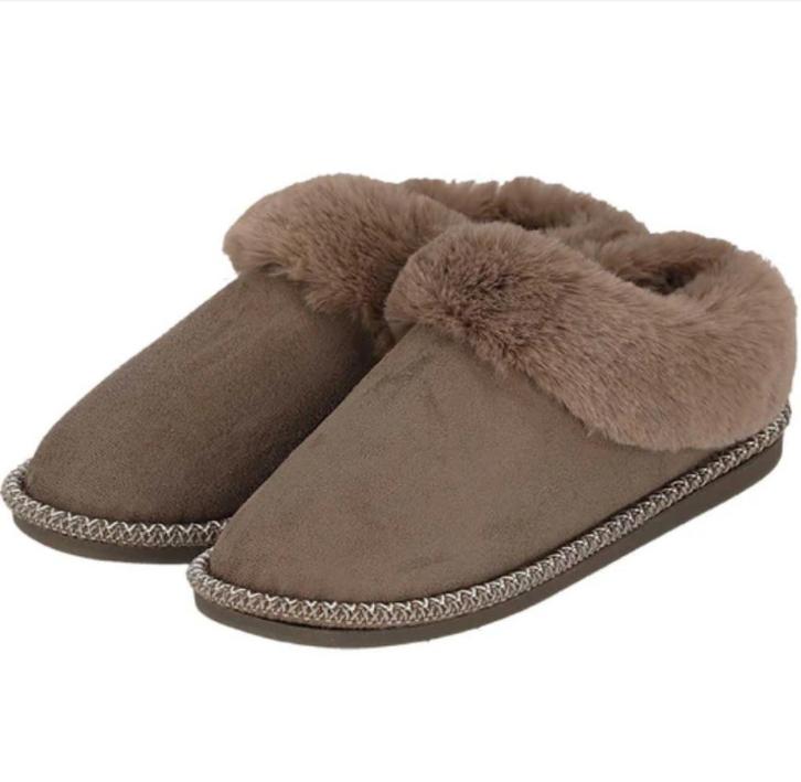 ✨ Warme Teddy Slippers voor Dames ✨, Kleding | Dames, Schoenen, Nieuw, Pantoffels of Sloffen, Bruin, Ophalen of Verzenden