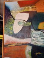 Mieke Beyersbergen - Abstract Schilderij uit 2004, Antiek en Kunst, Kunst | Schilderijen | Abstract, Ophalen of Verzenden