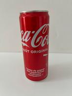 Coca cola blikje leeg en ongeopend, Verzamelen, Blikken, Ophalen of Verzenden, Nieuw, Frisdrank
