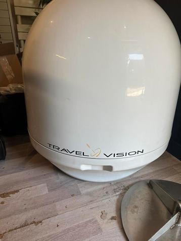 Travel vision vol automatische schotel beschikbaar voor biedingen