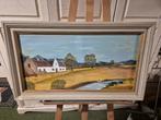 schilderij op hout, Antiek en Kunst, Ophalen of Verzenden