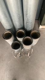 Rook afvoer buizen e ventilatie buis, Doe-het-zelf en Verbouw, Buizen en Afvoer, Ophalen, Afvoer, Pvc, Zo goed als nieuw