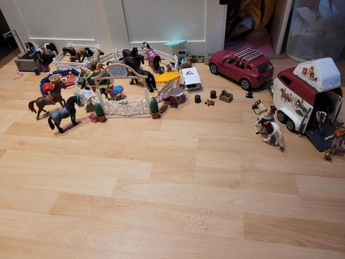 Schleich set groot, Verzamelen, Speelgoed, Zo goed als nieuw, Ophalen of Verzenden
