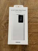 Samsung S22 Ultra Smart Clear View Cover Wit, Ophalen of Verzenden, Nieuw, Overige modellen, Hoesje of Tasje