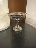 Verzilverde Bonbonschaal / Mand, Antiek en Kunst, Antiek | Goud en Zilver, Ophalen, Zilver