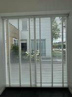 Witte houten jaloezieën, Ophalen of Verzenden, Zo goed als nieuw, 100 tot 150 cm, 200 cm of meer