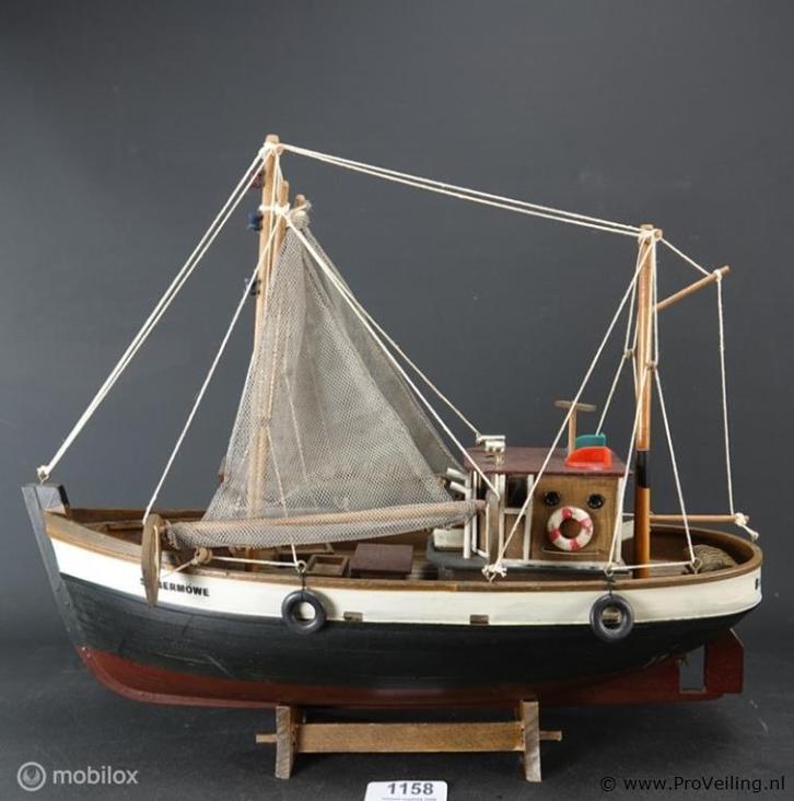 Online Veiling: Modelschip, Verzamelen, Scheepvaart, Gebruikt