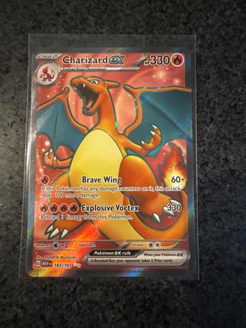 Charizard ex 183/165 - Pokémon 151 beschikbaar voor biedingen