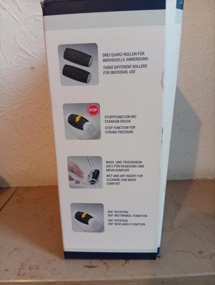 Eeltverwijderaar - Voetverzorging Apparaat, Witgoed en Apparatuur, Persoonlijke-verzorgingsapparatuur, Nieuw, Hand- en Voetverzorging