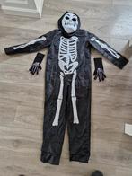 Halloween Skelet Pak Maat 146, Kinderen en Baby's, Carnavalskleding en Verkleedspullen, Ophalen, Zo goed als nieuw, 146 t/m 152