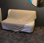 Gratis ikea slaapbank, Gebruikt, Tweepersoons, Crème, 140 cm