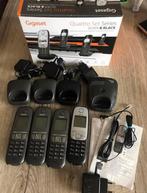 Nieuwe Gigaset Quattro set Silver & Black, Ophalen of Verzenden, Zo goed als nieuw