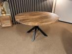 Eettafel rond 150cm met spinpoot Direct/leverbaar E-7049, Huis en Inrichting, Ophalen, Rond, Nieuw, Mwonenenslapen@ziggo.nl