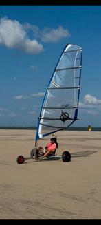 Strandzeiler demontabel /  zwaar uitgevoerde blokart, Ophalen, Gebruikt, Minder dan 250 cm, 5 tot 7 m²