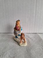 Lemax Figuur - Meisje met Sneeuwbal & Hond, Ophalen of Verzenden