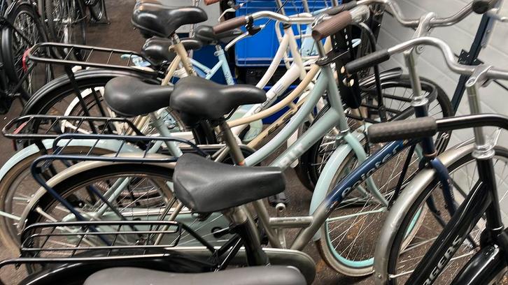 Partij fietsen 60 stuks, Fietsen en Brommers, Fietsen | Dames | Damesfietsen, Zo goed als nieuw, Overige merken, 56 cm of meer
