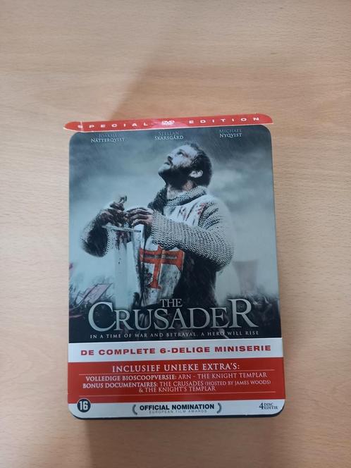 The Crusader 5 disc's. Miniserie. Metal Case (4=3), Cd's en Dvd's, Dvd's | Tv en Series, Zo goed als nieuw, Actie en Avontuur