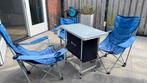 Campingstoelen en tafel, Ophalen of Verzenden, Gebruikt, Campingmeubel-accessoire