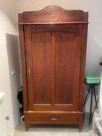 Antieke / vintage legplank kast met enkele deur, Antiek en Kunst, Antiek | Meubels | Kasten, Ophalen