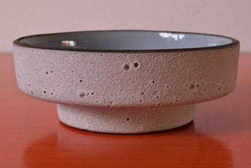 Retro vintage design bloempot / cactusbak met lavaglazuur, Antiek en Kunst, Antiek | Keramiek en Aardewerk, Ophalen of Verzenden